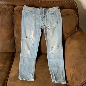 Light boyfriend jeans